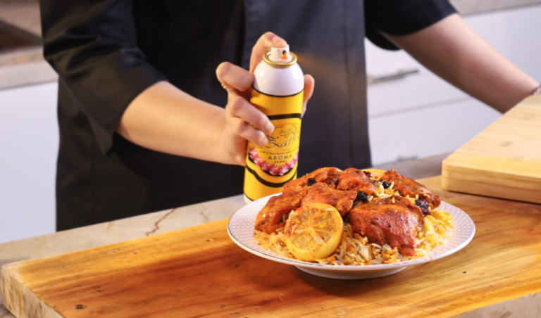 Lemon Chicken with Barberry Rice and ZAFF Aroma